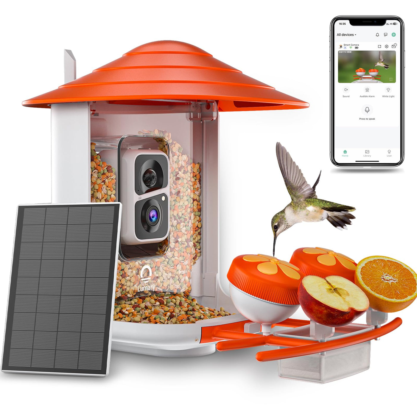 Lumary Smart Bird Feeder with Camera Pro