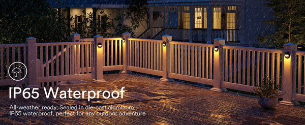 Best Weatherproof LED Deck Lights for Year-Round Garden Parties