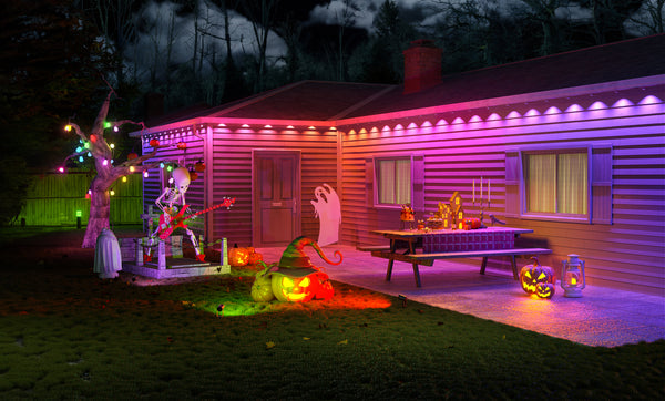 Smart Lighting Transforms Any Room into a Haunted House for Halloween