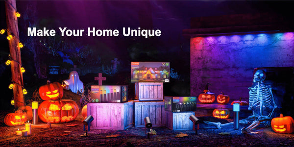 Brighten up Your Halloween: The magic of our smart lighting products
