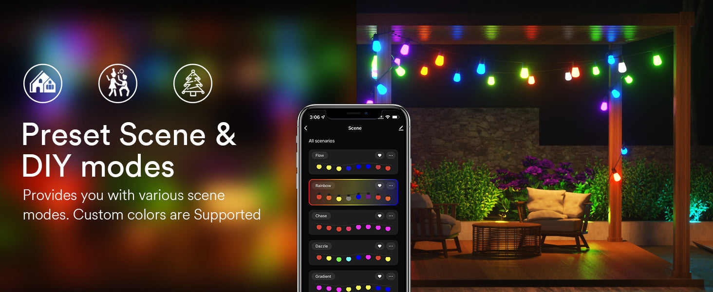 Smart String Lights: Differences Between Indoor and Outdoor Options