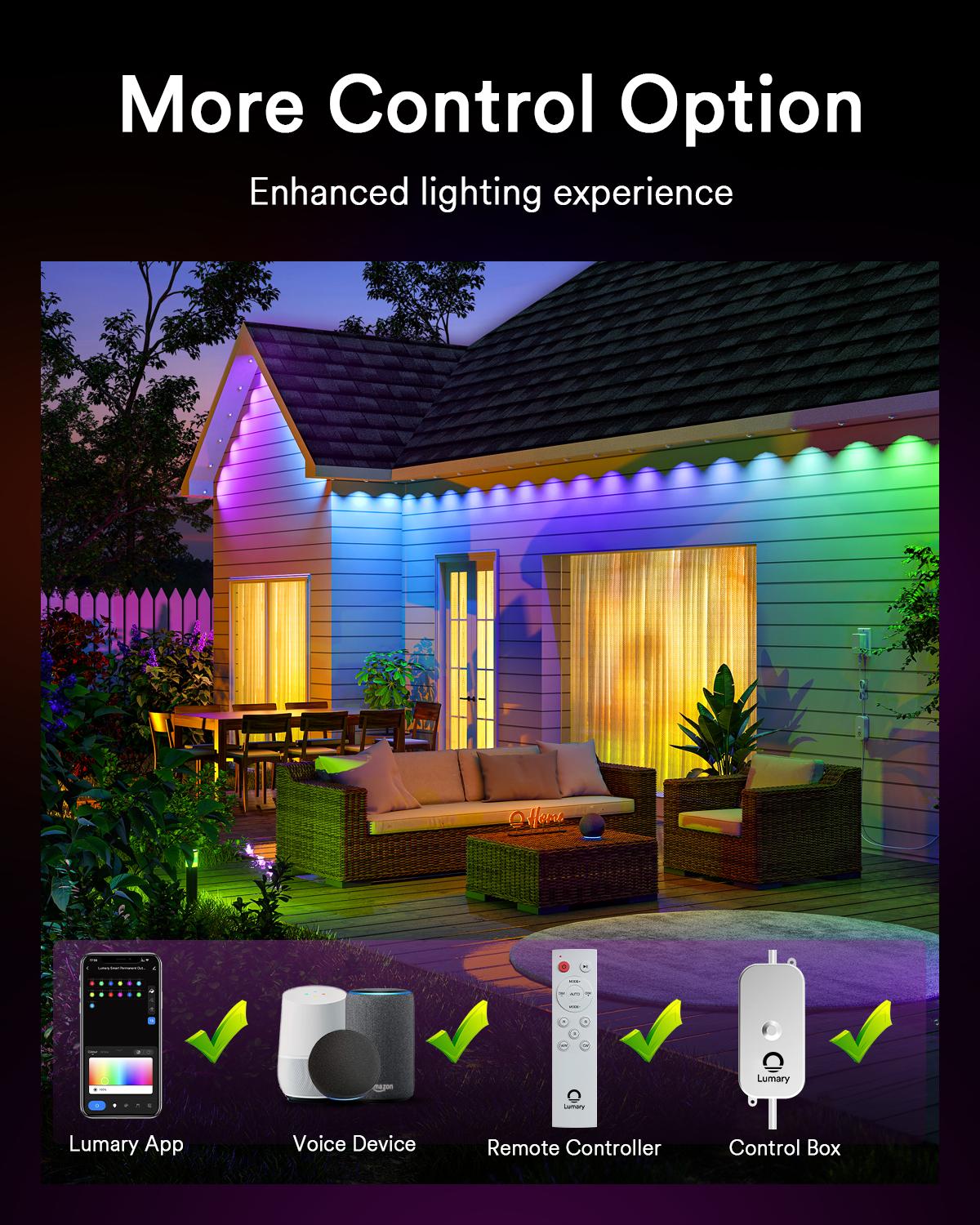 best permanent outdoor lights