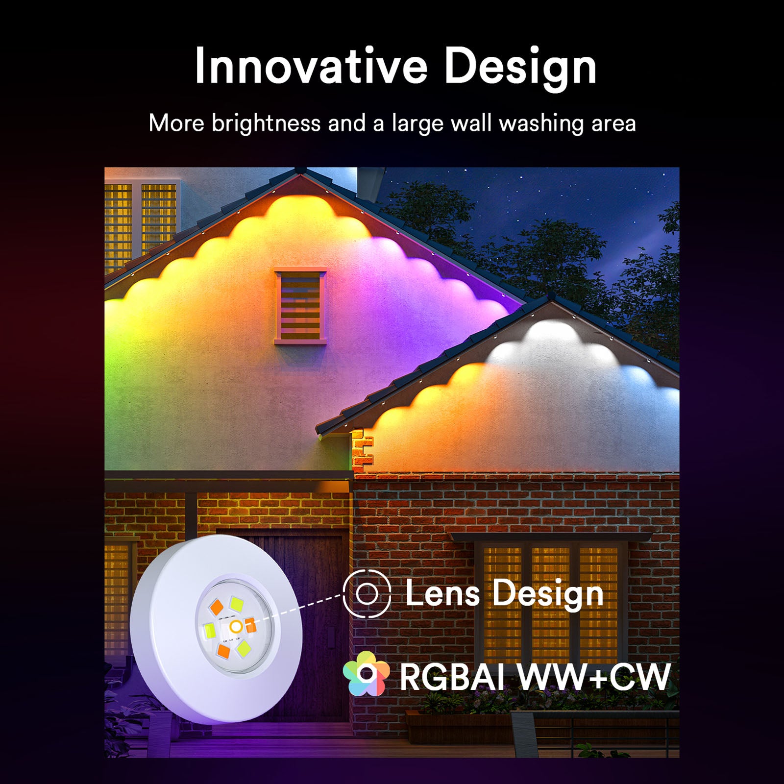 Lumary RGBAI Permanent Outdoor Lights Pro