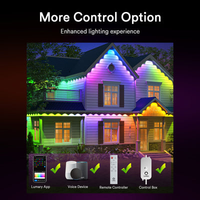 Lumary RGBAI Permanent Outdoor Lights Pro