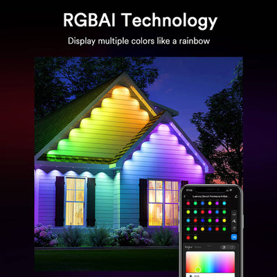 Lumary RGBAI Permanent Outdoor Lights
