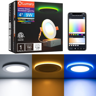 Lumary Smart Recessed Light Pro 4 Inch