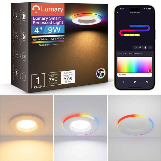 adjustable smart can lights