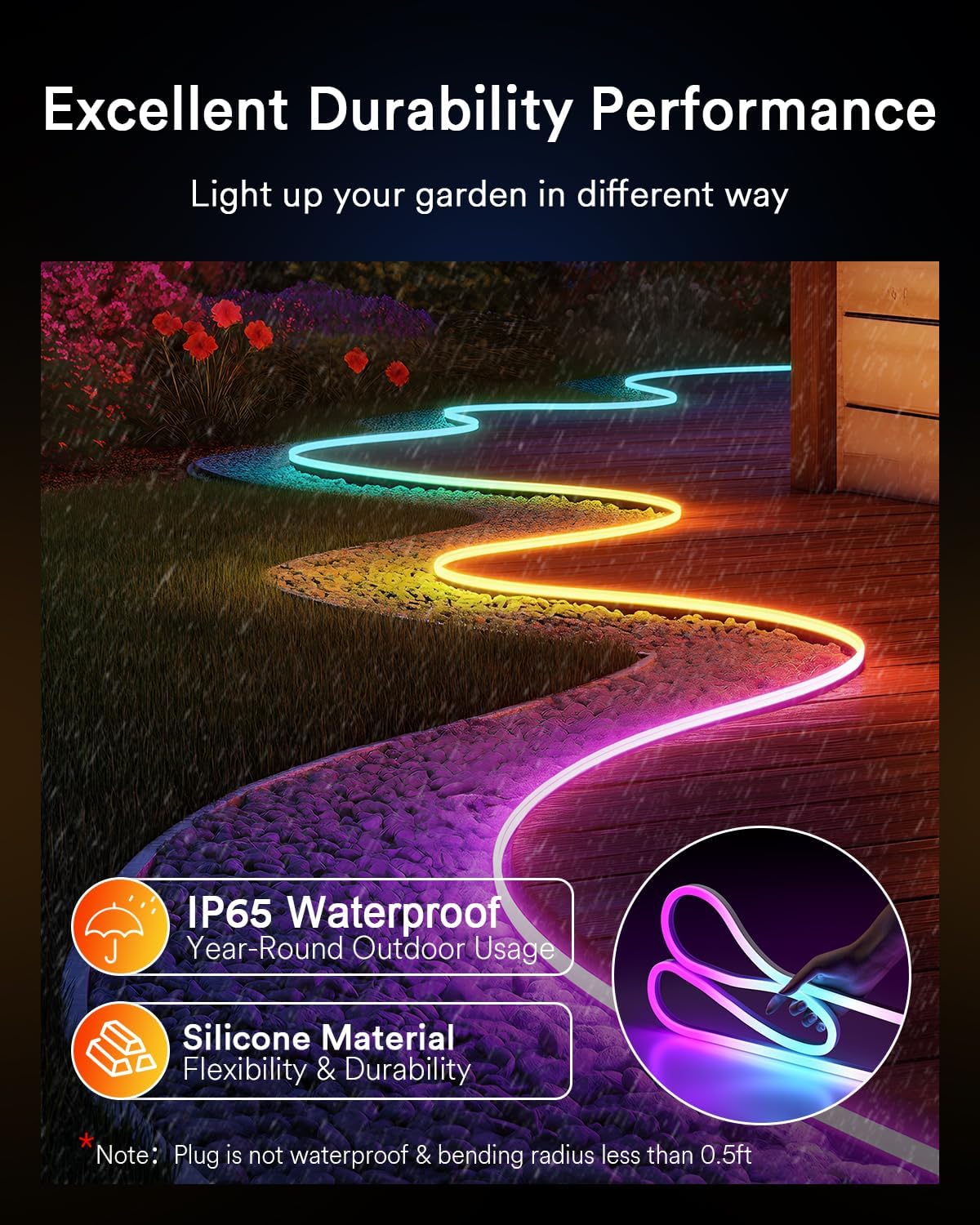 Lumary Smart Outdoor Neon Rope Lights