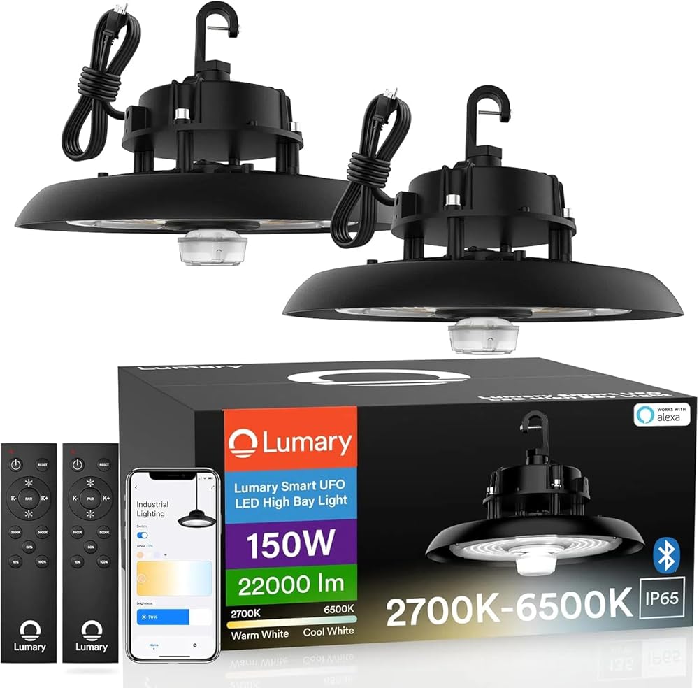 Lumary Smart UFO LED High Bay Light 150W