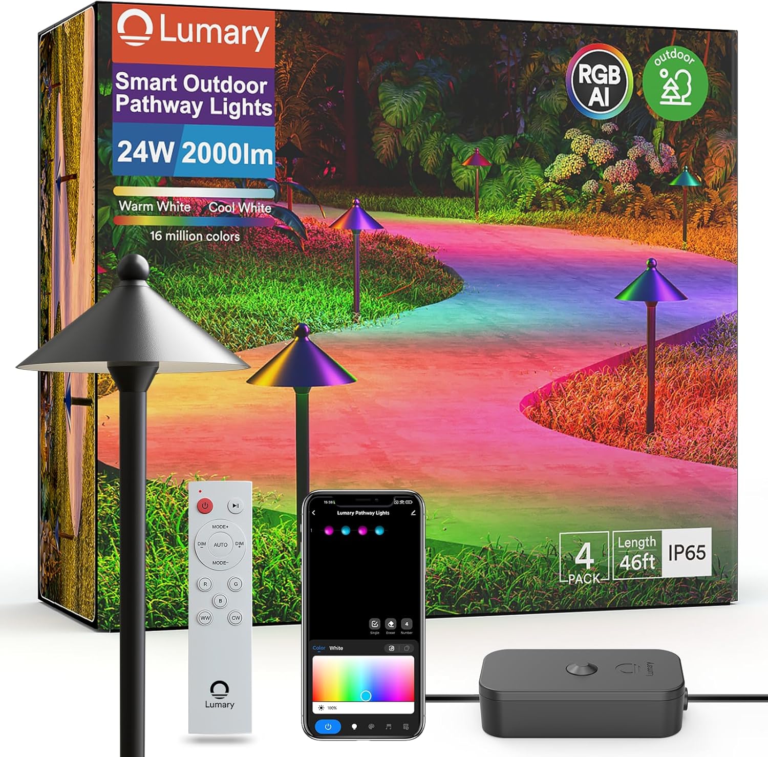 lumary pathway lights 2 (4 Pack)