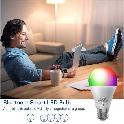iLintek A19 Bluetooth LED Bulb (1 Pack)