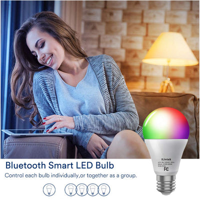 iLintek A19 Bluetooth LED Bulb (1 Pack)