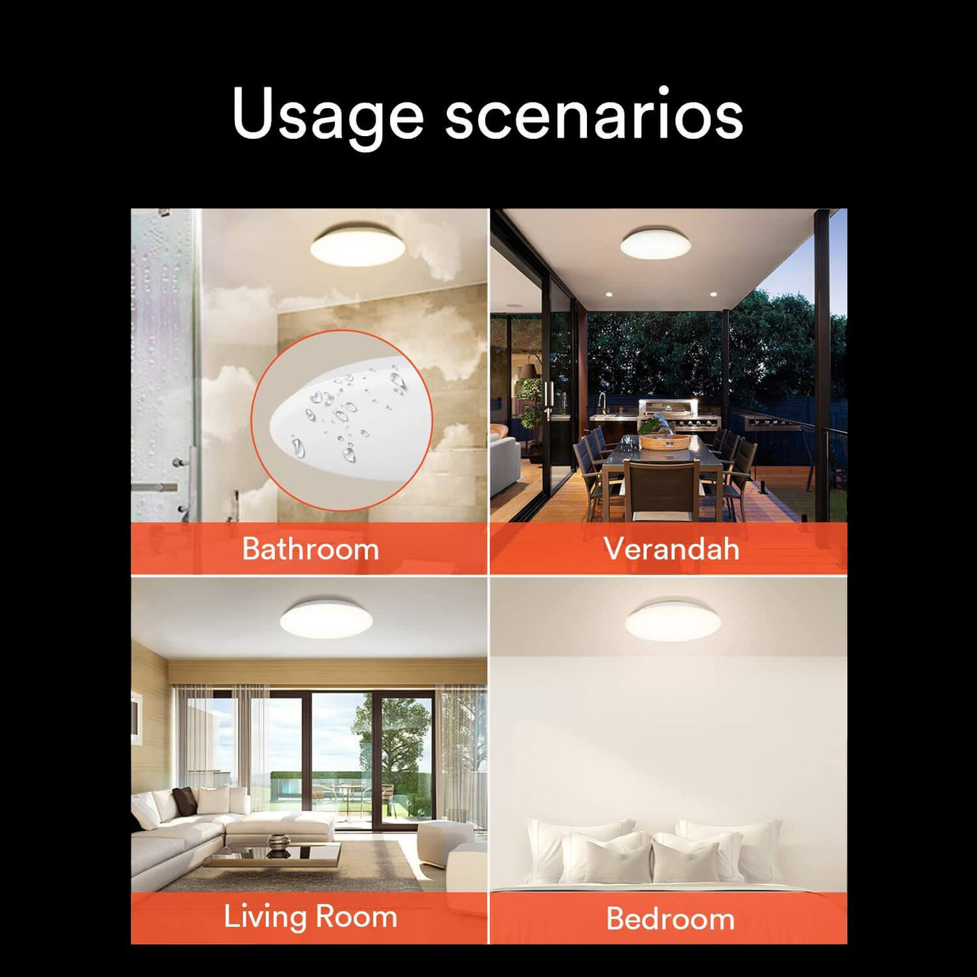 Lumary smart ceiling light easy to install hue ceiling light