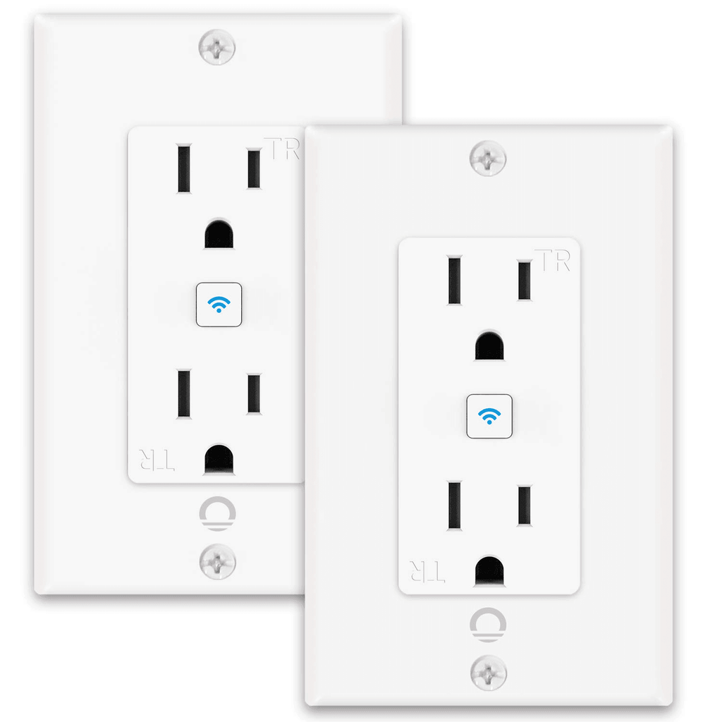 Lumary Smart WiFi Plug Remote Control Smart Plug Works with Alexa and Google Assistant 4 Pack