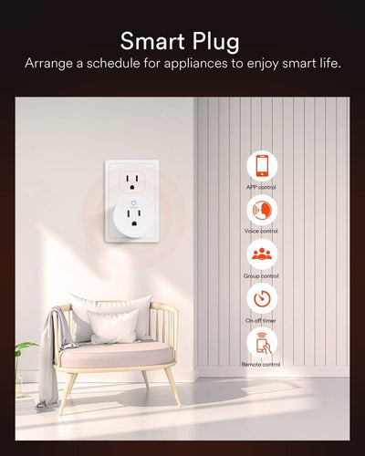 Smart plug alex for google home smart plug wifi App Control Timer Function, Voice Control and Group Control