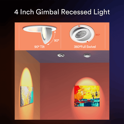 Lumary Smart Directional Adjustable Eyeball Gimbal Recessed Light1Lumary Smart Directional Adjustable Eyeball Gimbal Recessed Light1