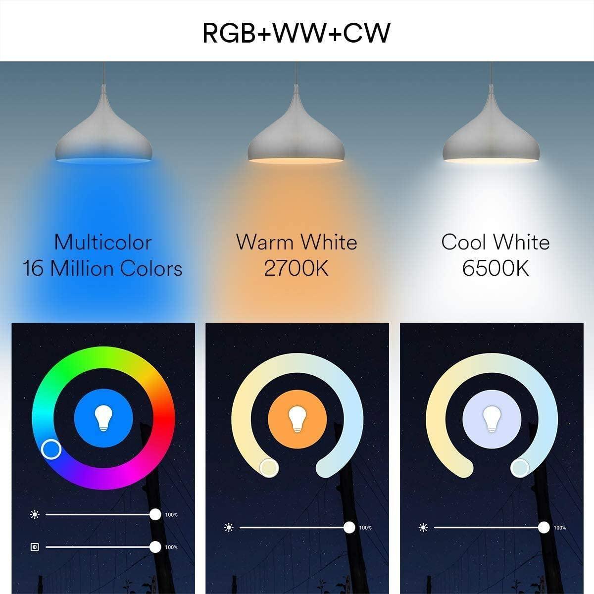 RGBCW WiFi Smart Bulb - Lumary